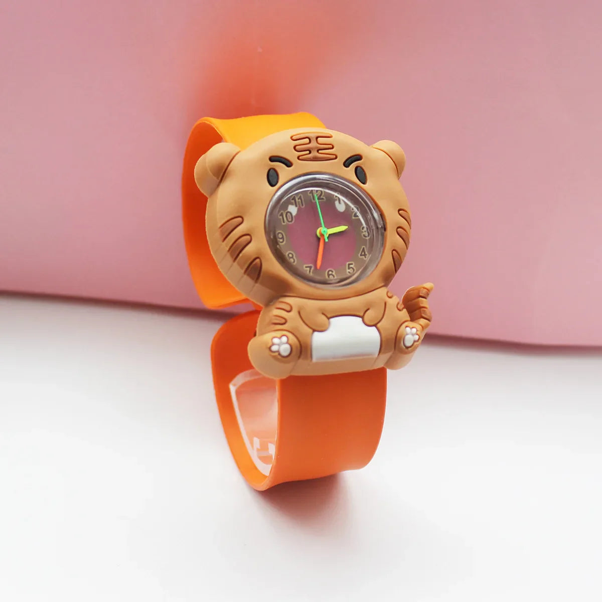New Fashion Cartoon Animal Flash Light Girl Watches Kids Bracelet Silicone Strap Children Watch Clock Reloj Digital Wristwatches