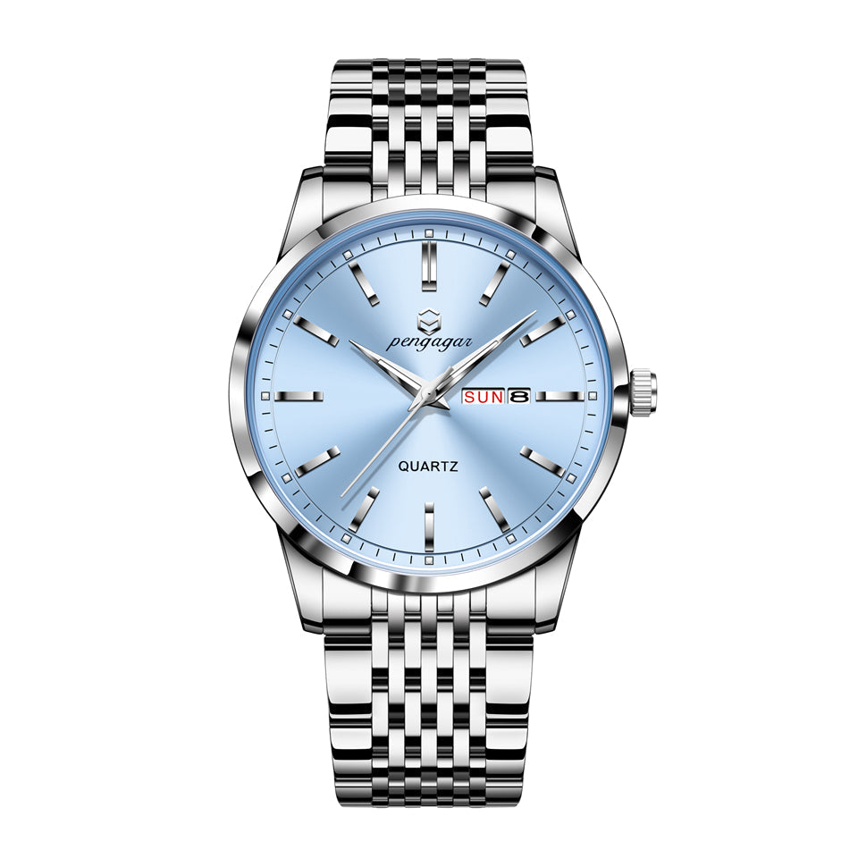 POEDAGAR Luxury Watch for Man Quartz Sports Men Watch Waterproof Luminous Stainless Steel Chronograph Men's Watches Clock Reloj.