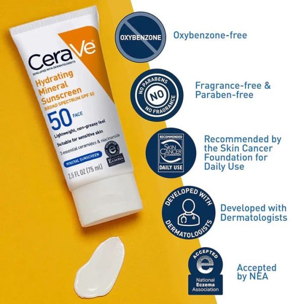 Cerave 4 In 1 Skincare Kit Night Cream, Sunblock, Cleanser & Serum For Radiant Skin.