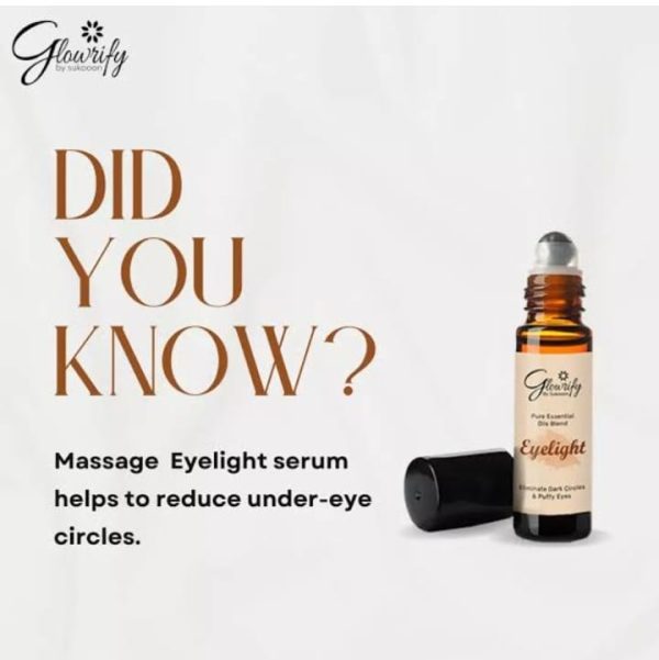 Glowrify Eyelight Serum – Eliminates Dark Circles Around Eyes & Puffy Eyes 10 Ml.