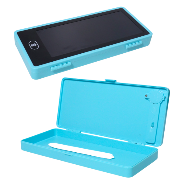 Lcd Drawing Pen Case Easy Writing With Eye Protection, Lock Screen, Large Space Lcd Drawing Pen Case-one Key Erase (random Color).