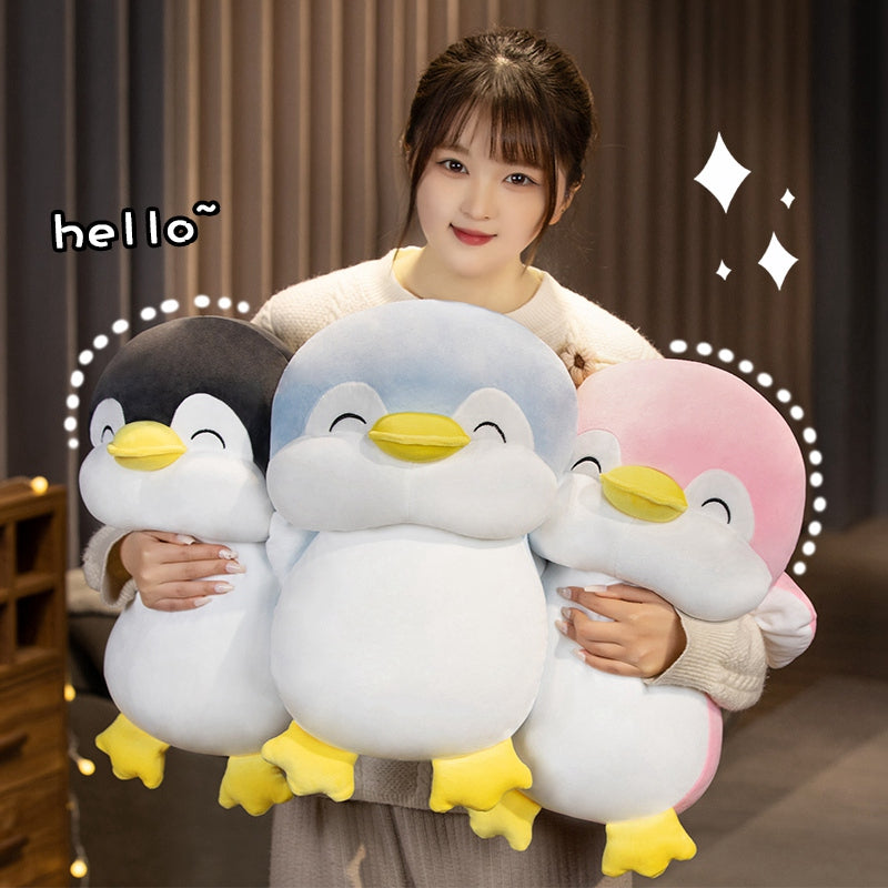 1PC 30cm-55cm Kawaii Penguin Plush Doll Soft Stuffed Cartoon Animal Toy Cute Animal Birthday Christmas Gift for Girlfriend.