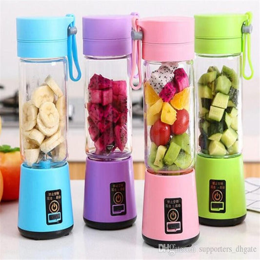 Hand Juicer Juice Maker Fruit Blender Usb Blender Manual Juicer Nutribullet Vitamer Blender Kitchen Mixer Kitche-6-blade