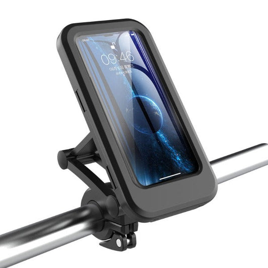 Motorcycle Bike Phone Holder Adjustable Waterproof Bicycle Cellphone Stand For Mtb Bike Handlebar Smartphone Holder