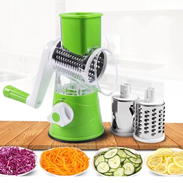 Manual Vegetable Cutter Slicer Multifunctional Round Slicer