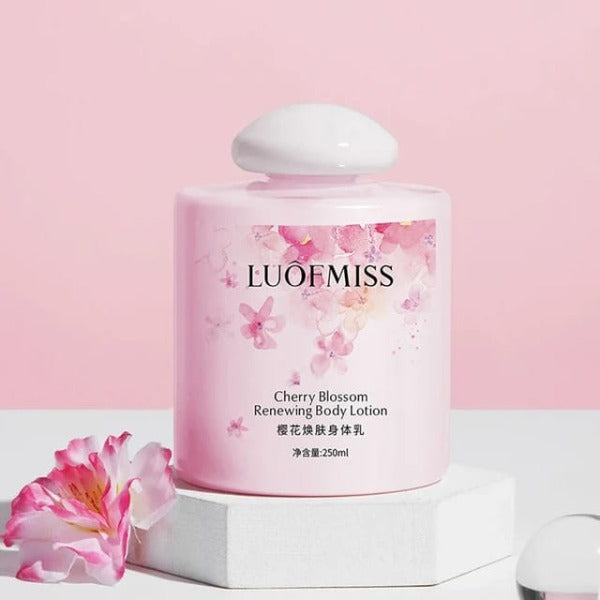 Cherry Blossom Renewing Body Lotion Anti Drying Autumn And Winter Skin Care