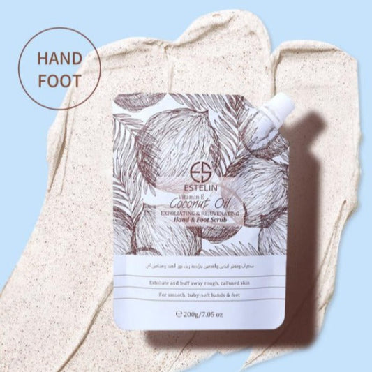 Estelin Coconut Oil Hand & Foot Scrub