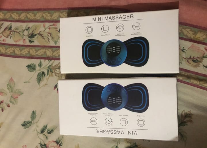 Massager Plus (2 In 1 Offer) Pack Of 2 Massagers Mini Massager -foot Massager