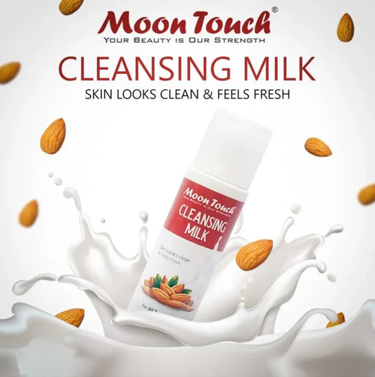 Almond Cleansing Milk (100ml) Skin Looks Clean And Feels Fresh.