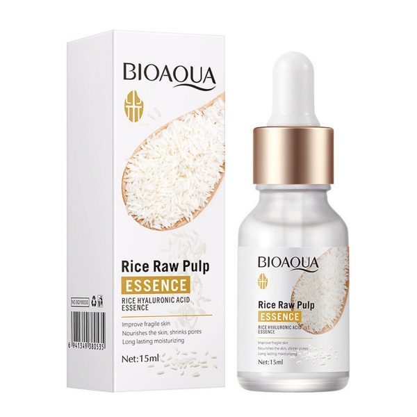 Bioaqua Rice Serum Natural Moisturizing Anti Aging Skin Care Face (15ml).