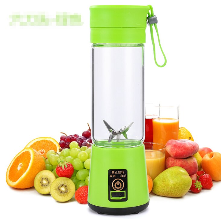 Hand Juicer Juice Maker Fruit Blender Usb Blender Manual Juicer Nutribullet Vitamer Blender Kitchen Mixer Kitche-6-blade