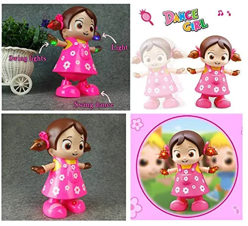 Dance Girl Doll Music Light Fun For Kids.