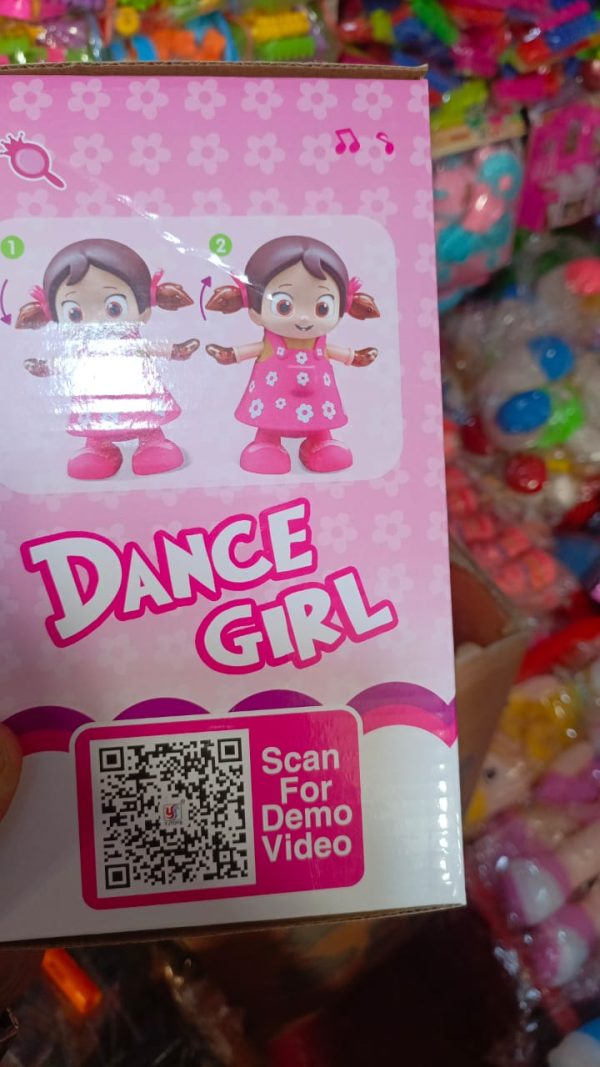 Dance Girl Doll Music Light Fun For Kids.