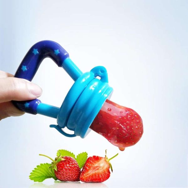 Fruit Pacifier/ Fresh Fruit Food Baby , Feeding Safe Fruit Feeder , (random Color).