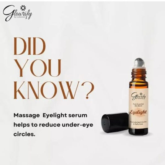 Glowrify Eyelight Serum – Eliminates Dark Circles Around Eyes & Puffy Eyes 10 Ml.