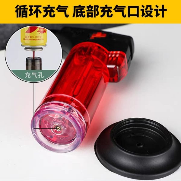 Refillable Torch Cigar Lighter | Best Quality Cigar Lighter | Hard Plastic Lighter ( Random Color ) ( Without Box )