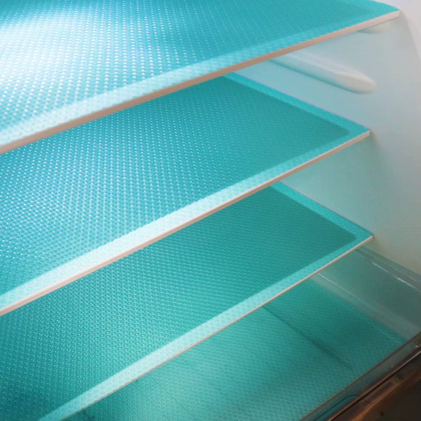 Refrigerator Liners Mats Washable, Refrigerator Mats For Shelves, Cover Pads For Freezer Glass Shelf Cupboard Cabinet Drawer (random Color)
